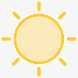 太阳icon素材