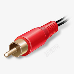 RCAConnectorPlugIconpng免抠素材_新图网 https://ixintu.com rca connector plug adapter didactic jack