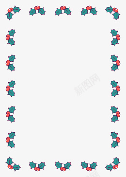 圣诞边框圣诞节圣诞氛围png免抠素材_新图网 https://ixintu.com 圣诞节 节日气氛 圣诞边框 边框元素