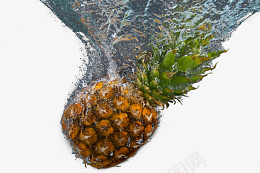 飞溅的菠萝水果psd免抠素材_新图网 https://ixintu.com 飞溅 水果 菠萝 新鲜水果