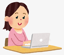 小女孩使用笔记本电脑png免抠素材_新图网 https://ixintu.com 卡通 小女孩 笔记本电脑 工作