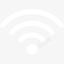 wifiLOGOpng免抠素材_新图网 https://ixintu.com 白色 wifi logo wifi连接信号