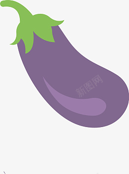 茄子紫茄子png免抠素材_新图网 https://ixintu.com 茄子 紫茄子 紫色 蔬菜