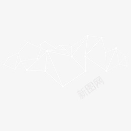 白色创意网格圆点装饰元素png免抠素材_新图网 https://ixintu.com 交织 几何 创意 圆点 点状 白色 科幻 科技 纹理 编织 网格