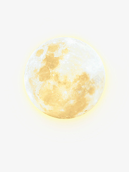 散发光芒的月亮png免抠素材_新图网 https://ixintu.com 光芒 月亮 中秋 夜晚 星空