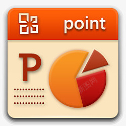 pointMicrosoftPowerPointIcon高清图片