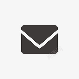 黑色卡通邮件图标免扣图png免抠素材_新图网 https://ixintu.com UI图标 卡通邮件 应用图标 按钮图标 免扣图 图标 网络 邮箱 黑色