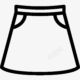 ClothingSkirtIconpng_新图网 https://ixintu.com clothing skirt