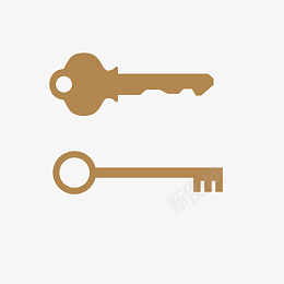简约图案钥匙png_新图网 https://ixintu.com 简约 钥匙 图标 钥匙图标