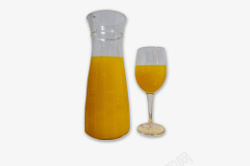 瓶装橙汁素材瓶装橙汁一扎高清图片