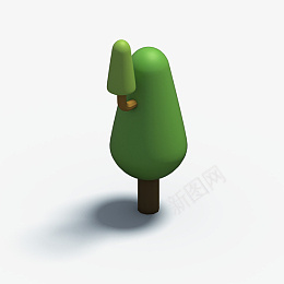 C4D树木植物3D立体模型png免抠素材_新图网 https://ixintu.com C4D 树木 植物 3D立体模型
