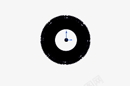 时间表盘设计psd免抠素材_新图网 https://ixintu.com 黑色 时间 时间表盘 表图标设计