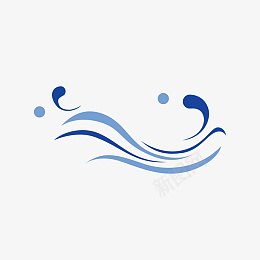 蓝色图标标识logo设计png免抠素材_新图网 https://ixintu.com 海浪logo 蓝色线条曲线 波浪曲线 海浪曲线 蓝色图标 蓝色线条 波浪线 海浪线 海面