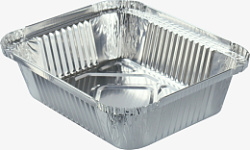 外卖打包菜铝箔餐盒外卖餐盒高清图片