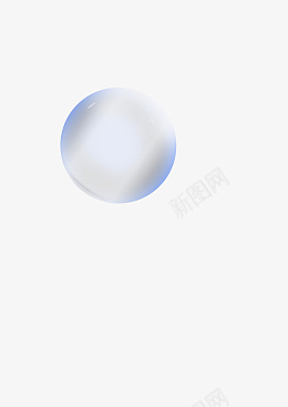 单个泡泡气泡png免抠素材_新图网 https://ixintu.com 泡泡 漂浮 蓝色 元素