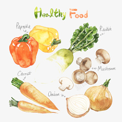 绿色蔬菜健康食物素材