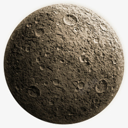 月亮月球环形山星球素材