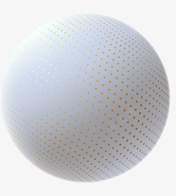 立体3D圆球一素材