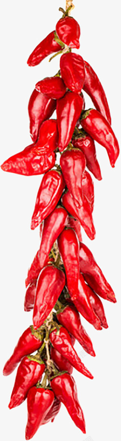 红辣椒装饰中国传统节日喜庆农村红辣椒装饰高清图片