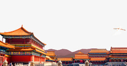 中国风古建筑元素素材