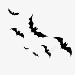 另一群蝙蝠万圣节蝙蝠群飞高清图片