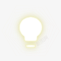 卡通白色的灯泡图标png免抠素材_新图网 https://ixintu.com APP图标 手机主题 LED 工具 灯泡 炫酷 生活 白色 阴影