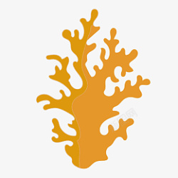 尼罗河橙色珊瑚高清图片