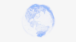 粒子地球蓝色地球地球粒子png免抠素材_新图网 https://ixintu.com 地球 世界 粒子 蓝色粒子 全息地球