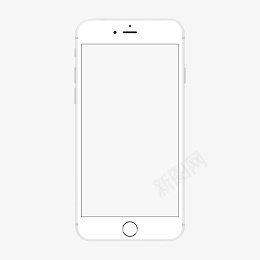 白色手机模型勤png免抠素材_新图网 https://ixintu.com 手机模型 白色手机 矢量手机 矢量模型 手机 样机