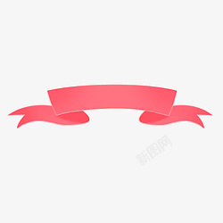 带吊带红色标签粉红色丝带标题框沾高清图片
