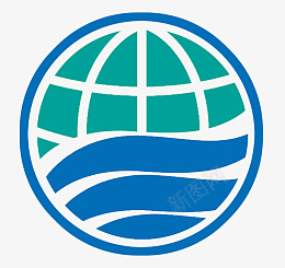 矢量地球logo图标png_新图网 https://ixintu.com logo 地球 环境 蓝色 球