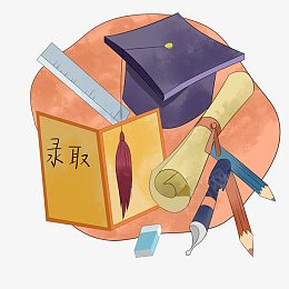 毕业季手绘学士帽psd免抠素材_新图网 https://ixintu.com 手绘 学士帽 毕业季 大学生