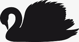 卡通高清PNG黑天鹅png免抠素材_新图网 https://ixintu.com 卡通 高清 PNG 黑天鹅 动物