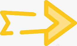 黄色箭头指示性标识镂空png_新图网 https://ixintu.com 黄色 箭头 指示 镂空