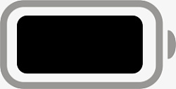 IOS系统电池标志图标