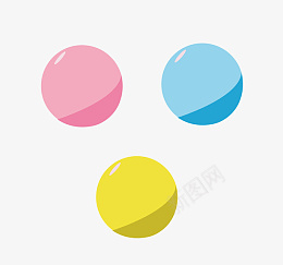 彩色珠子弹珠png免抠素材_新图网 https://ixintu.com 手绘 彩色 珠子 弹珠