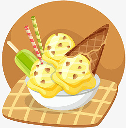 棕色夏日柠檬雪糕冰激凌png免抠素材_新图网 https://ixintu.com 棕色 夏日 柠檬 雪糕 冰激凌