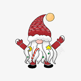 圣诞节圣诞老人卡通手绘png免抠素材_新图网 https://ixintu.com 圣诞节 圣诞老人 卡通 手绘