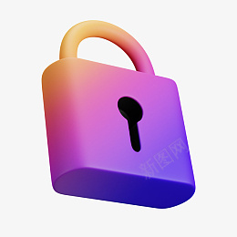锁彩虹色锁具png免抠素材_新图网 https://ixintu.com 锁具 家用锁 彩色锁 锁具模型