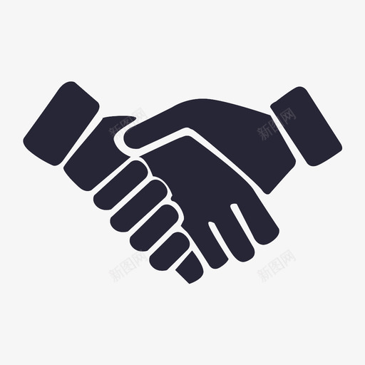 握手svg_新图网 https://ixintu.com 握手 合作伙伴