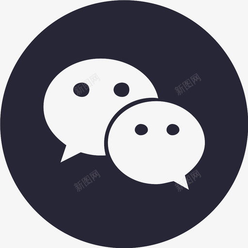 微信svg_新图网 https://ixintu.com 微信