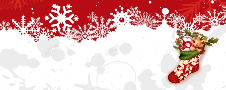 圣诞节礼物袜子简约灰色bannerpsd设计背景_新图网 https://ixintu.com 圣诞节 礼物 袜子 简约 灰色 banner