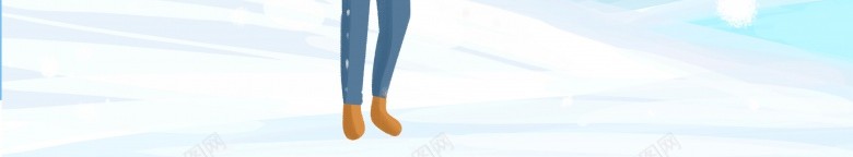 立冬女孩卡通蓝色海报psd设计背景_新图网 https://ixintu.com 立冬 女孩 卡通 蓝色 海报