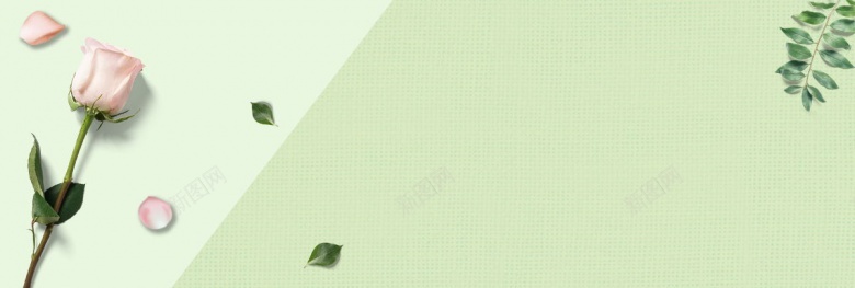 绿色清新花朵淘宝海报psd设计背景_新图网 https://ixintu.com 绿色 清新 花朵 淘宝 海报