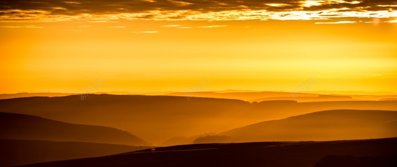 黎明 沙漠 黄昏摄影图片