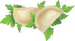 美食小饺子汤团图片素材