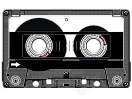 盒式录音磁带卡式录音带png免抠素材_新图网 https://ixintu.com 卡式录音带 盒式录音磁带