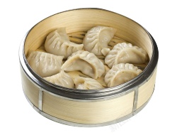 小水饺冷水包汤团图片素材