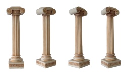 柱圆形石柱素材