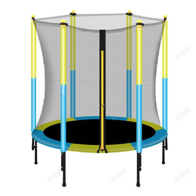 蹦床跳床png免抠素材_新图网 https://ixintu.com 弹跳床 跳床 蹦床